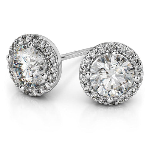 Moissanite earrings